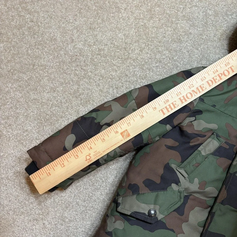 Polo Ralph Lauren Puffer Jacket Toddler‎ 2T Green Camo Hooded Coat Insulated
